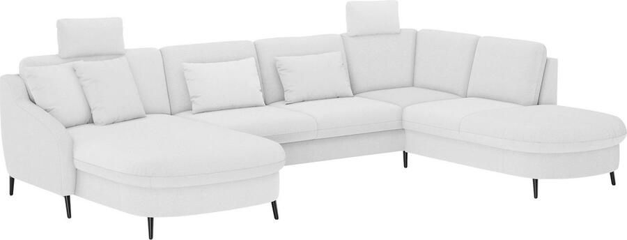 Sit&more Zithoek Soul U-model optioneel met bedfunctie en bedlade of lade - Foto 3