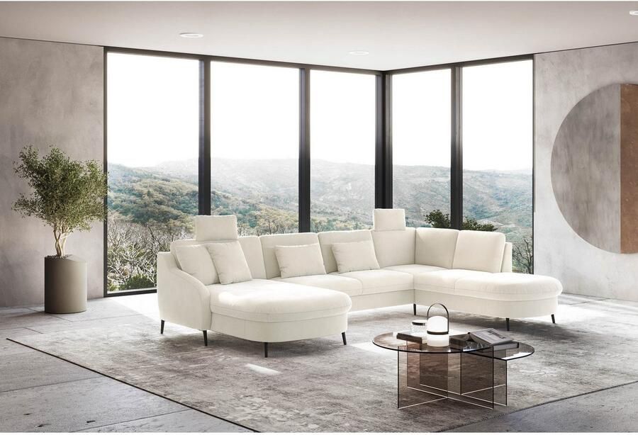 Sit&more Zithoek Soul U-model optioneel met bedfunctie en bedlade of lade - Foto 2