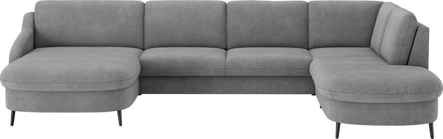 Sit&more Zithoek Soul U-model optioneel met bedfunctie en bedlade of lade - Foto 6