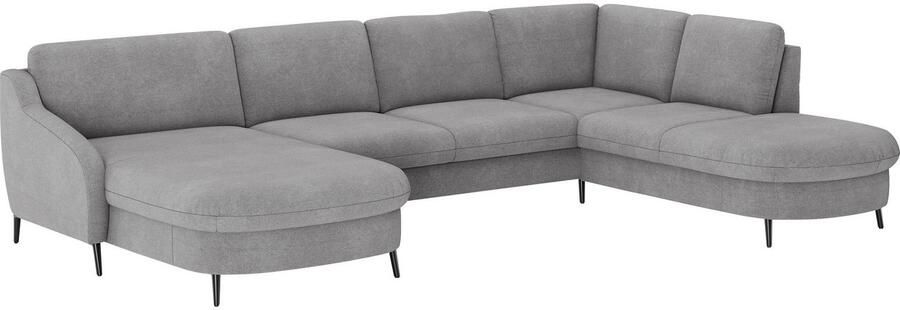 Sit&more Zithoek Soul U-model optioneel met bedfunctie en bedlade of lade - Foto 5