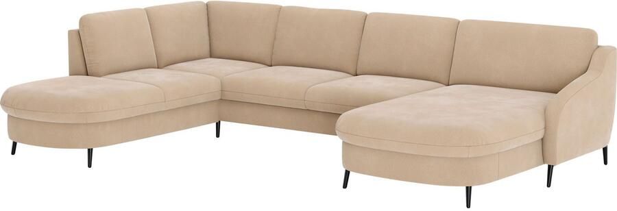 Sit&more Zithoek Soul U-model optioneel met bedfunctie en bedlade of lade - Foto 5