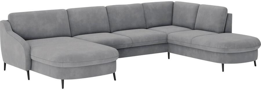Sit&more Zithoek Soul U-model optioneel met bedfunctie en bedlade of lade - Foto 6