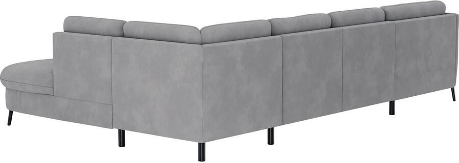 Sit&more Zithoek Soul U-model optioneel met bedfunctie en bedlade of lade - Foto 5