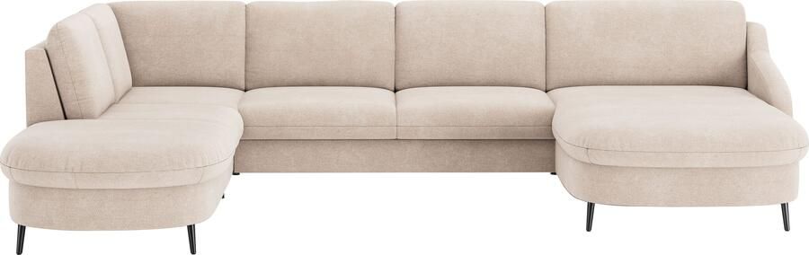 Sit&more Zithoek Soul U-model optioneel met bedfunctie en bedlade of lade - Foto 6