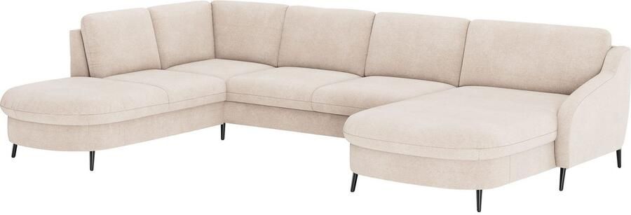 Sit&more Zithoek Soul U-model optioneel met bedfunctie en bedlade of lade - Foto 5