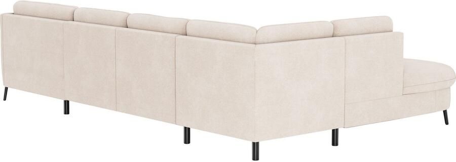 Sit&more Zithoek Soul U-model optioneel met bedfunctie en bedlade of lade - Foto 4