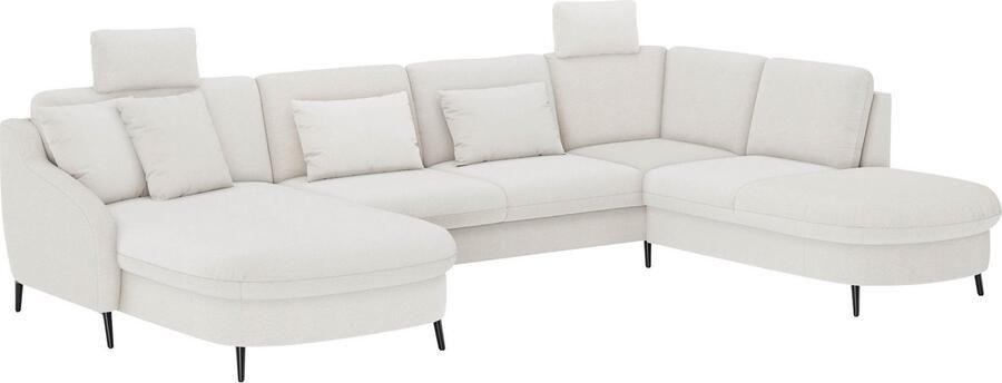Sit&more Zithoek Soul U-model optioneel met bedfunctie en bedlade of lade - Foto 3