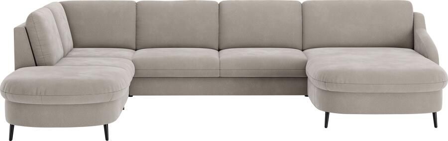 Sit&more Zithoek Soul U-model optioneel met bedfunctie en bedlade of lade - Foto 6