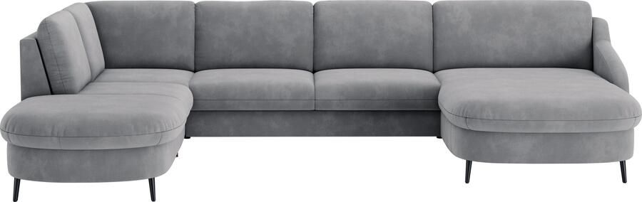 Sit&more Zithoek Soul U-model optioneel met bedfunctie en bedlade of lade - Foto 6