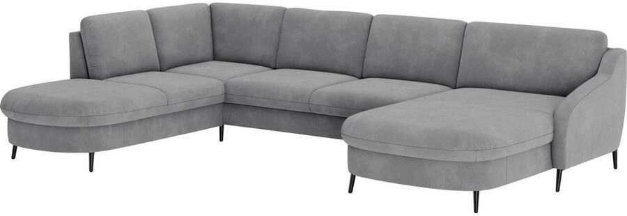 Sit&more Zithoek Soul U-model optioneel met bedfunctie en bedlade of lade - Foto 5