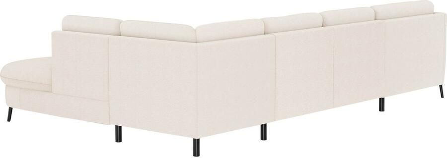 Sit&more Zithoek Soul U-model optioneel met bedfunctie en bedlade of lade - Foto 4