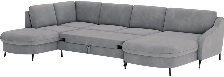 Sit&more Zithoek Soul U-model optioneel met bedfunctie en bedlade of lade - Foto 6