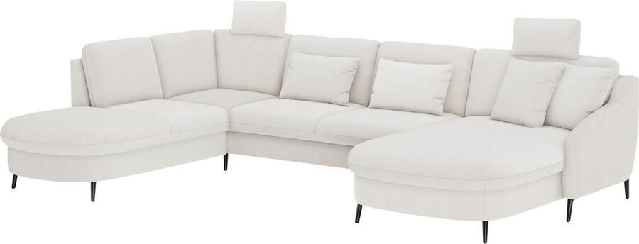 Sit&more Zithoek Soul U-model optioneel met bedfunctie en bedlade of lade - Foto 3