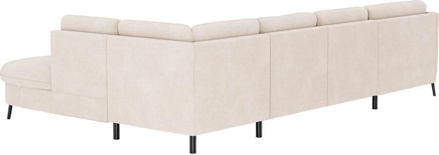 Sit&more Zithoek Soul U-model optioneel met bedfunctie en bedlade of lade - Foto 4