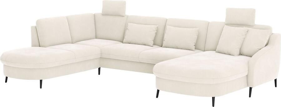 Sit&more Zithoek Soul U-model optioneel met bedfunctie en bedlade of lade - Foto 3