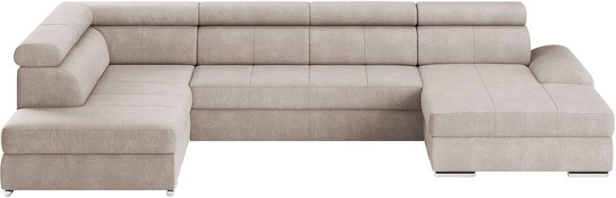 Sit&more Zithoek U-model met verstelbare hoofdsteunen naar keuze met slaapfunctie - Foto 5