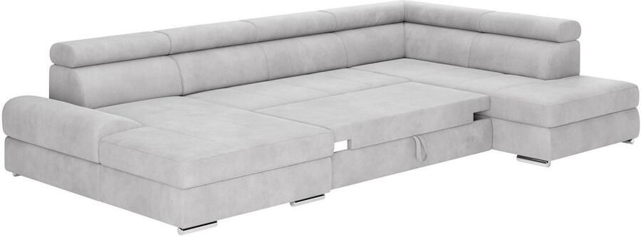 Sit&more Zithoek U-model met verstelbare hoofdsteunen naar keuze met slaapfunctie - Foto 3