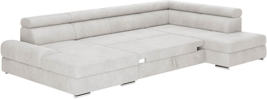 Sit&more Zithoek U-model met verstelbare hoofdsteunen naar keuze met slaapfunctie - Foto 2