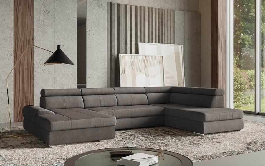 Sit&more Zithoek U-model met verstelbare hoofdsteunen naar keuze met slaapfunctie - Foto 5