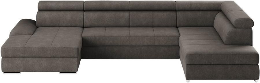 Sit&more Zithoek U-model met verstelbare hoofdsteunen naar keuze met slaapfunctie - Foto 4