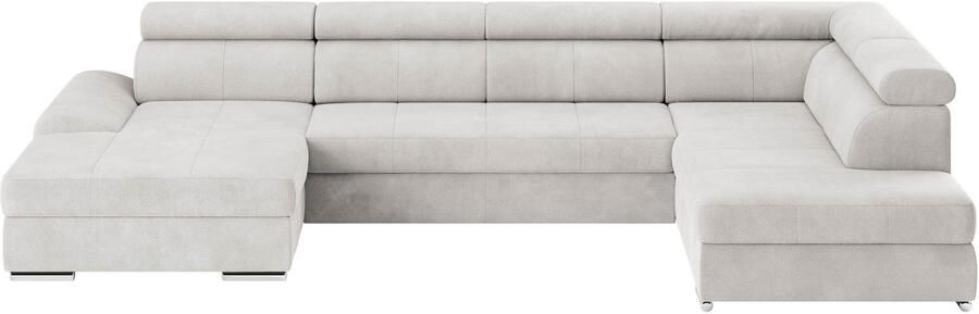 Sit&more Zithoek U-model met verstelbare hoofdsteunen naar keuze met slaapfunctie - Foto 4