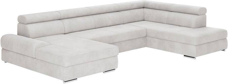 Sit&more Zithoek U-model met verstelbare hoofdsteunen naar keuze met slaapfunctie - Foto 2