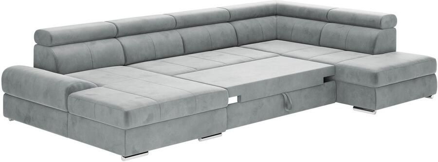 Sit&more Zithoek U-model met verstelbare hoofdsteunen naar keuze met slaapfunctie - Foto 3