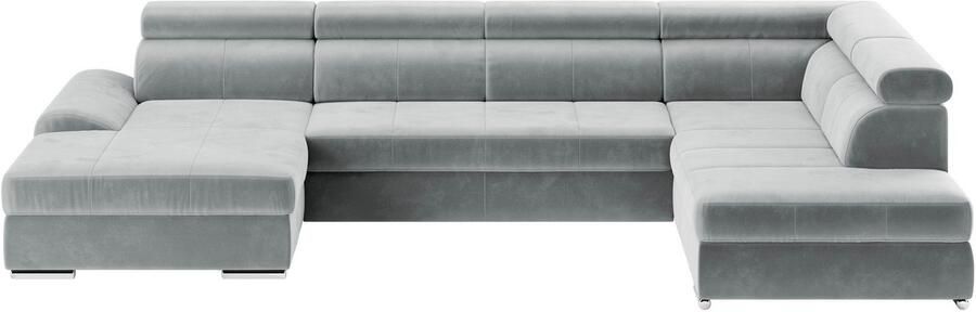 Sit&more Zithoek U-model met verstelbare hoofdsteunen naar keuze met slaapfunctie - Foto 5