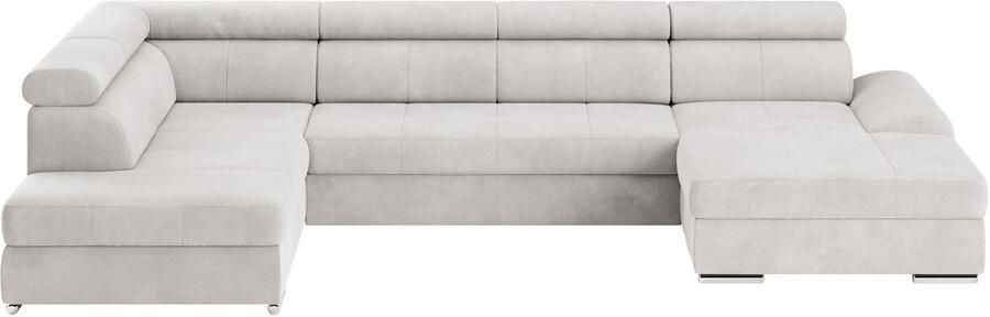 Sit&more Zithoek U-model met verstelbare hoofdsteunen naar keuze met slaapfunctie - Foto 4