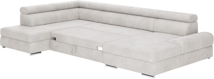 Sit&more Zithoek U-model met verstelbare hoofdsteunen naar keuze met slaapfunctie - Foto 2