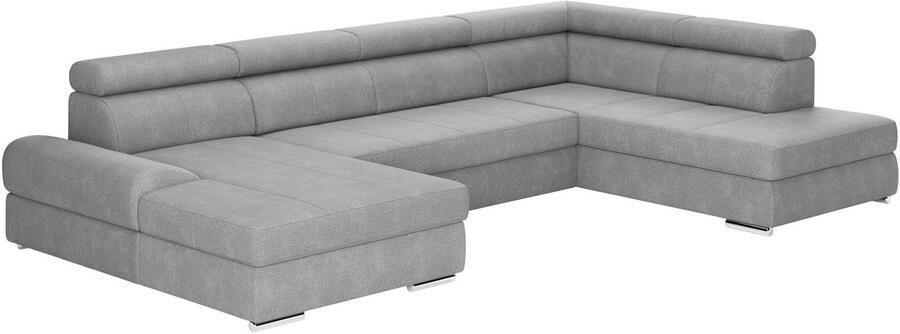 Sit&more Zithoek U-model met verstelbare hoofdsteunen naar keuze met slaapfunctie - Foto 2