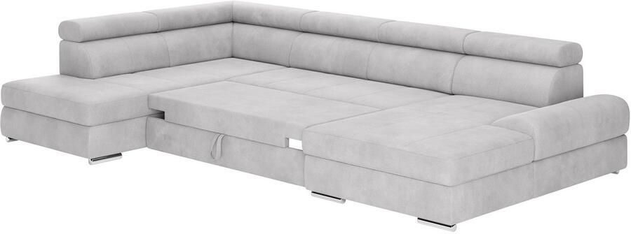 Sit&more Zithoek U-model met verstelbare hoofdsteunen naar keuze met slaapfunctie - Foto 2