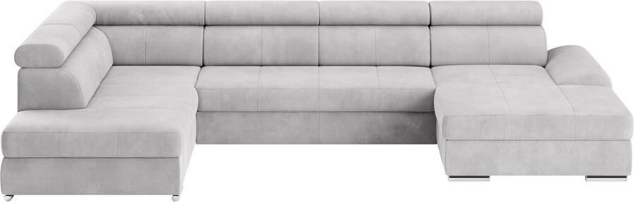 Sit&more Zithoek U-model met verstelbare hoofdsteunen naar keuze met slaapfunctie - Foto 4