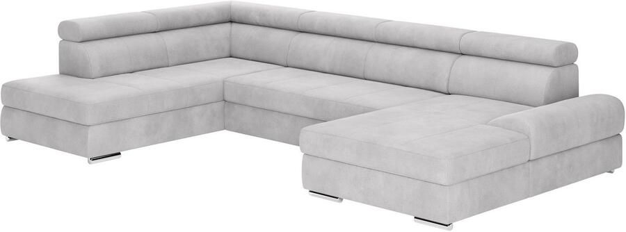 Sit&more Zithoek U-model met verstelbare hoofdsteunen naar keuze met slaapfunctie - Foto 2