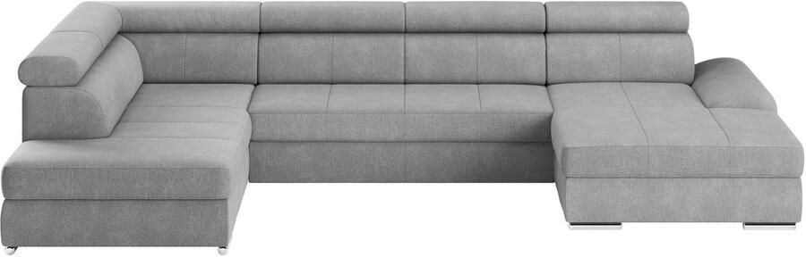 Sit&more Zithoek U-model met verstelbare hoofdsteunen naar keuze met slaapfunctie - Foto 4