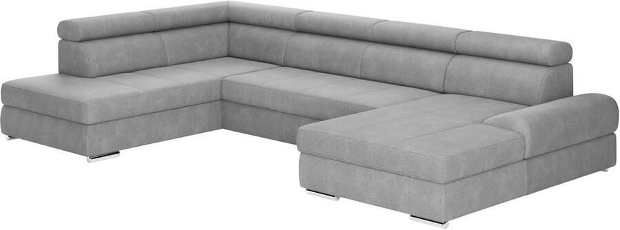 Sit&more Zithoek U-model met verstelbare hoofdsteunen naar keuze met slaapfunctie - Foto 2