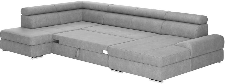 Sit&more Zithoek U-model met verstelbare hoofdsteunen naar keuze met slaapfunctie - Foto 2