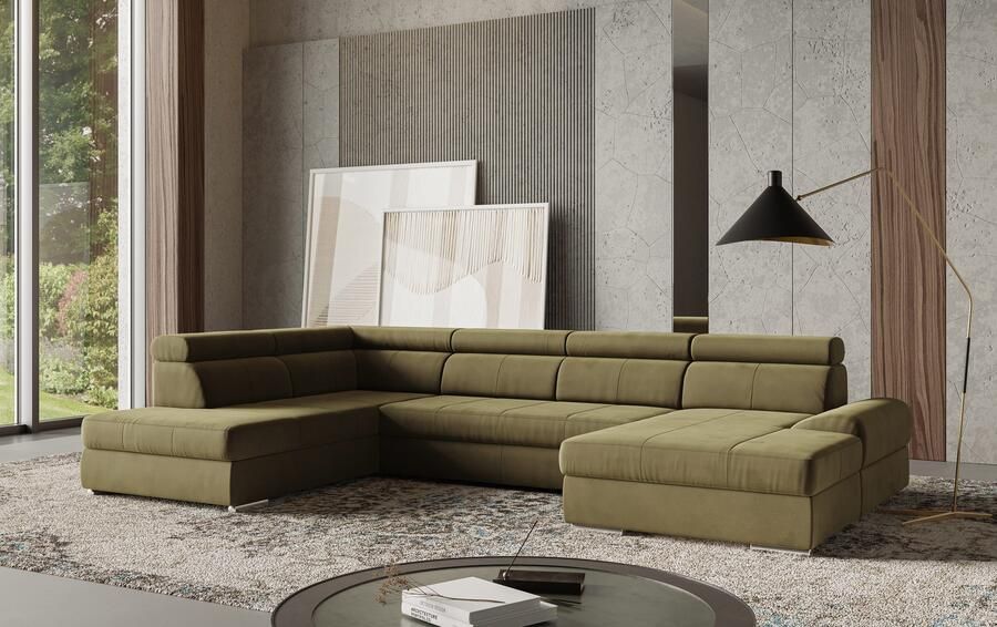 Sit&more Zithoek U-model met verstelbare hoofdsteunen naar keuze met slaapfunctie - Foto 5