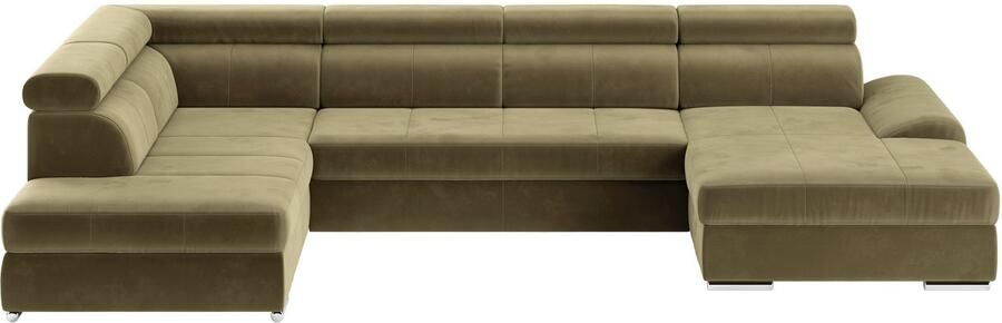 Sit&more Zithoek U-model met verstelbare hoofdsteunen naar keuze met slaapfunctie - Foto 4