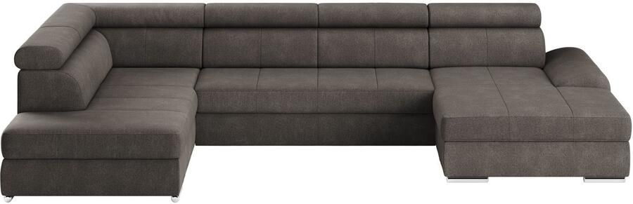 Sit&more Zithoek U-model met verstelbare hoofdsteunen naar keuze met slaapfunctie - Foto 5