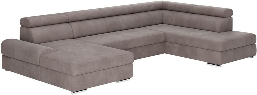 Sit&more Zithoek U-model met verstelbare hoofdsteunen naar keuze met slaapfunctie - Foto 2