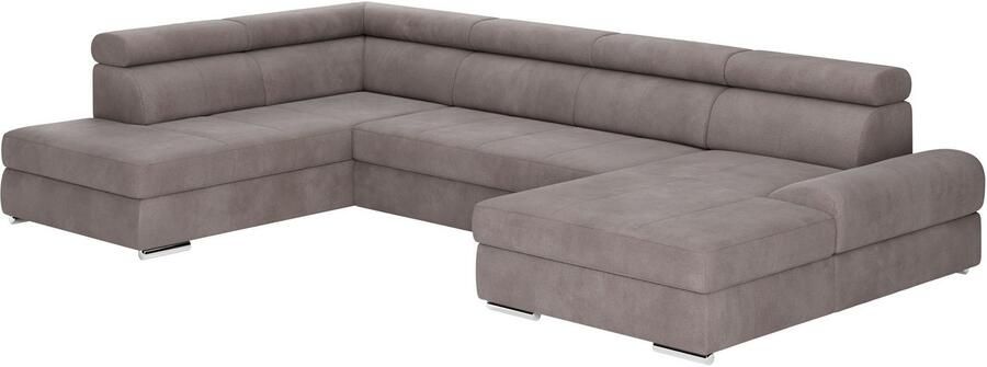 Sit&more Zithoek U-model met verstelbare hoofdsteunen naar keuze met slaapfunctie - Foto 2