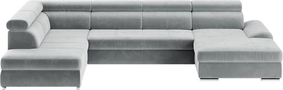 Sit&more Zithoek U-model met verstelbare hoofdsteunen naar keuze met slaapfunctie - Foto 4