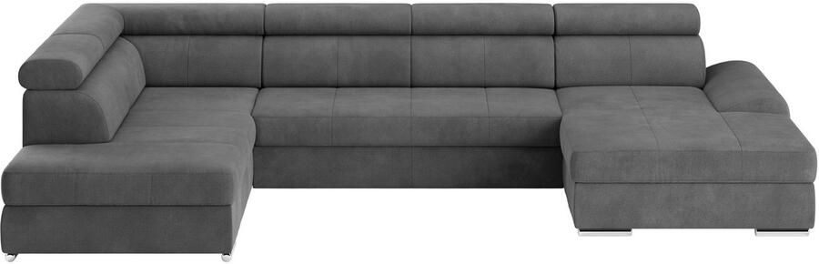 Sit&more Zithoek U-model met verstelbare hoofdsteunen naar keuze met slaapfunctie - Foto 4