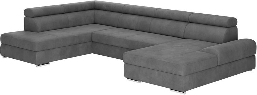 Sit&more Zithoek U-model met verstelbare hoofdsteunen naar keuze met slaapfunctie - Foto 2