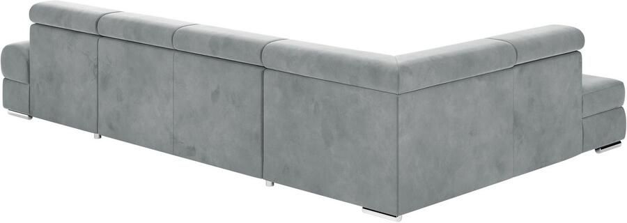 Sit&more Zithoek U-model met verstelbare hoofdsteunen naar keuze met slaapfunctie - Foto 3