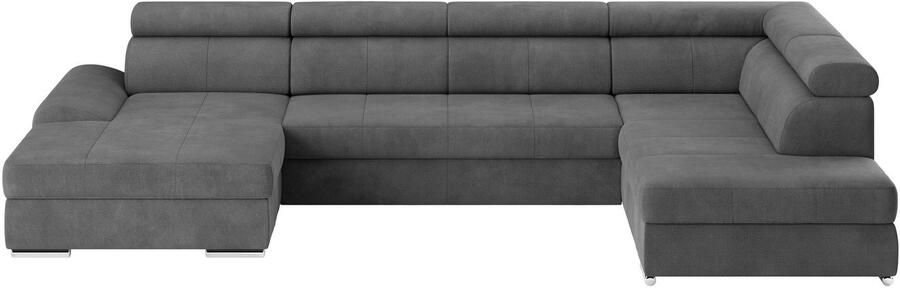 Sit&more Zithoek U-model met verstelbare hoofdsteunen naar keuze met slaapfunctie - Foto 4