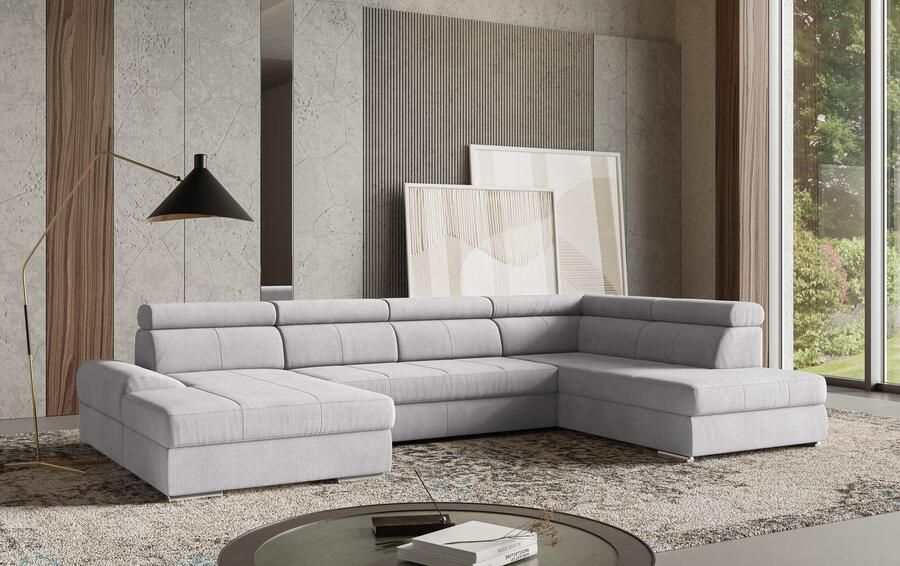 Sit&more Zithoek U-model met verstelbare hoofdsteunen naar keuze met slaapfunctie - Foto 5