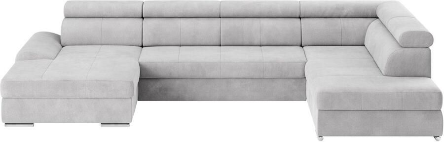 Sit&more Zithoek U-model met verstelbare hoofdsteunen naar keuze met slaapfunctie - Foto 4