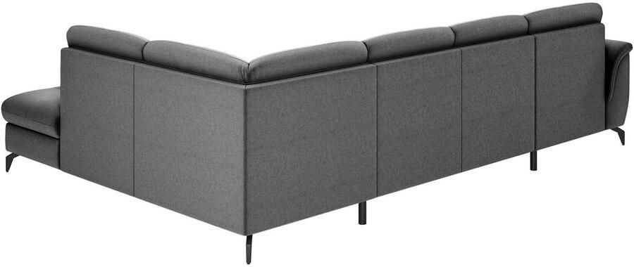 Sit&more Zithoek Zora U-vorm naar keuze met slaapfunctie en bedkist - Foto 5